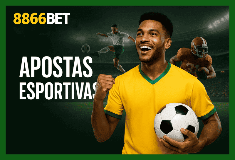 Aposte em apostas esportivas no cassino online 8866BET